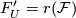 F'_U=r(\mathcal F)