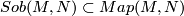 Sob(M,N) \subset Map(M,N)