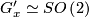 G_x^\prime \simeq SO\left(2\right)
